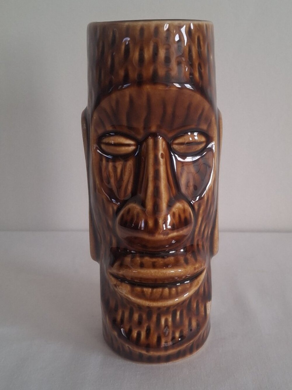 Vintage Orchids of Hawaii Ceramic Tiki Cocktail Mug Glass R-72 Made in Japan